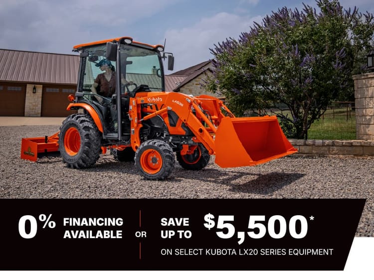 Save on Select LX20 Cab Series Tractors