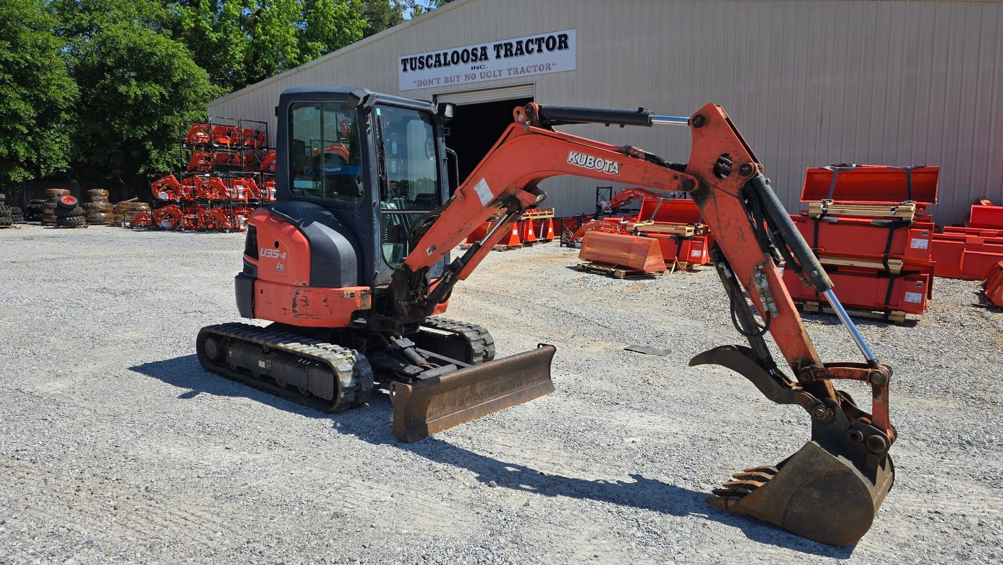 Kubota U35-4R3A Excavator(~8,800 lbs.)